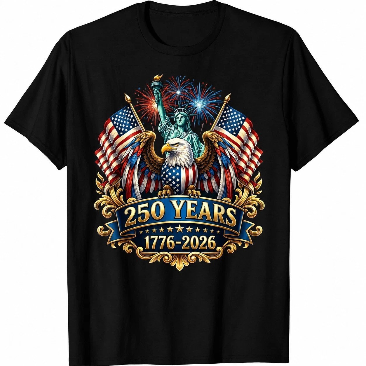 250th Anniversary USA 250 Year America Patriotic 4th of July T-Shirt gallery