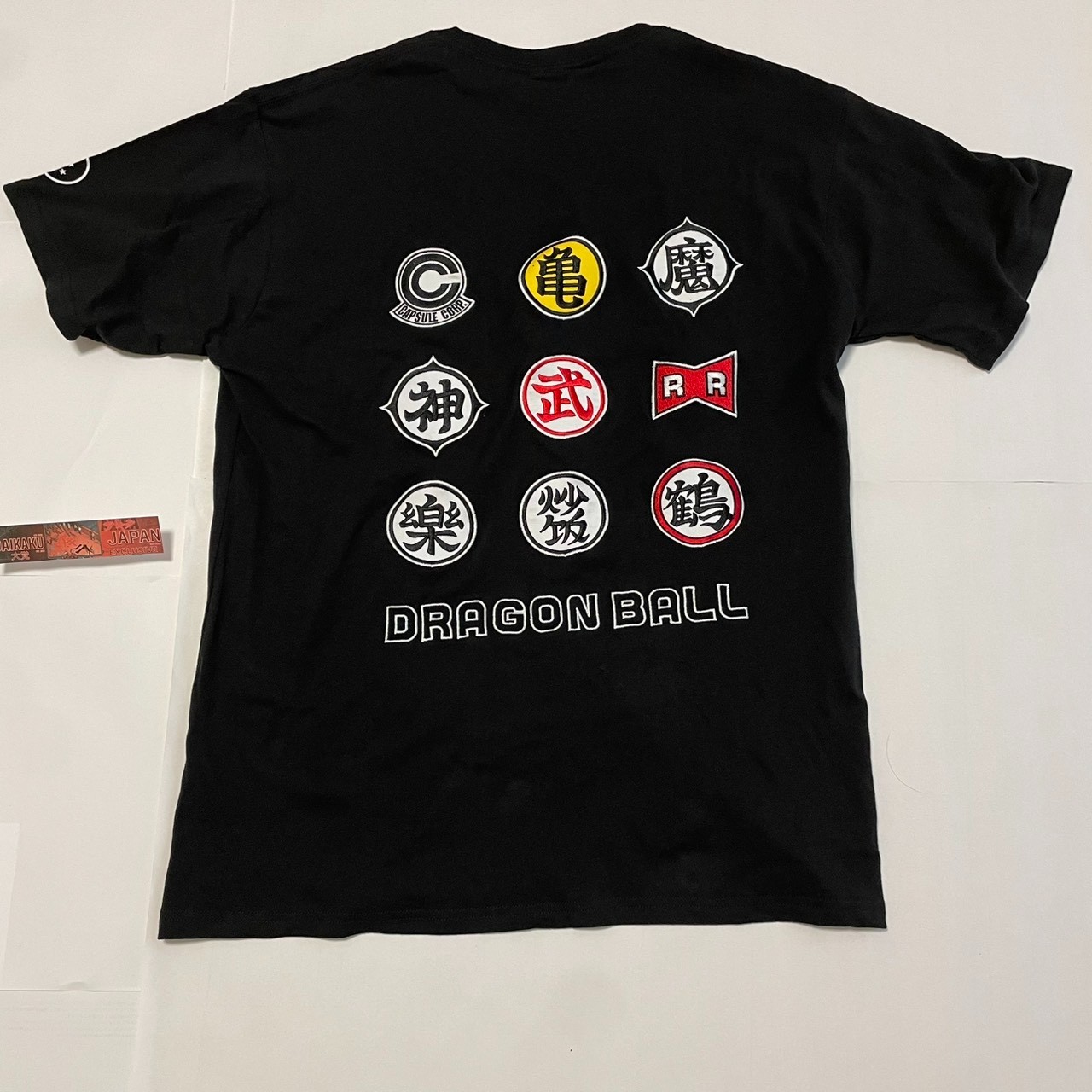 Dragon Ball T-Shirt XL Black Embroidered Logo Shimamura 2026 limited JAPAN NEW gallery
