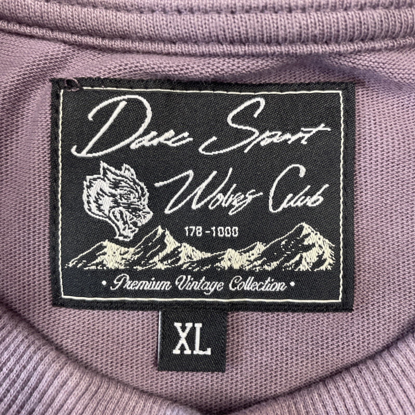Wolves Club They'll Never Understand V3 Vintage Graphic Tee Plum Pink Men's XL gallery