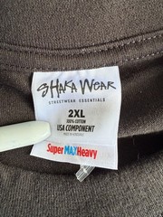 Shaka Wear Super Max Heavy Chicano Graphic T Shirt 2XL Black Lowrider Aztec Y2K