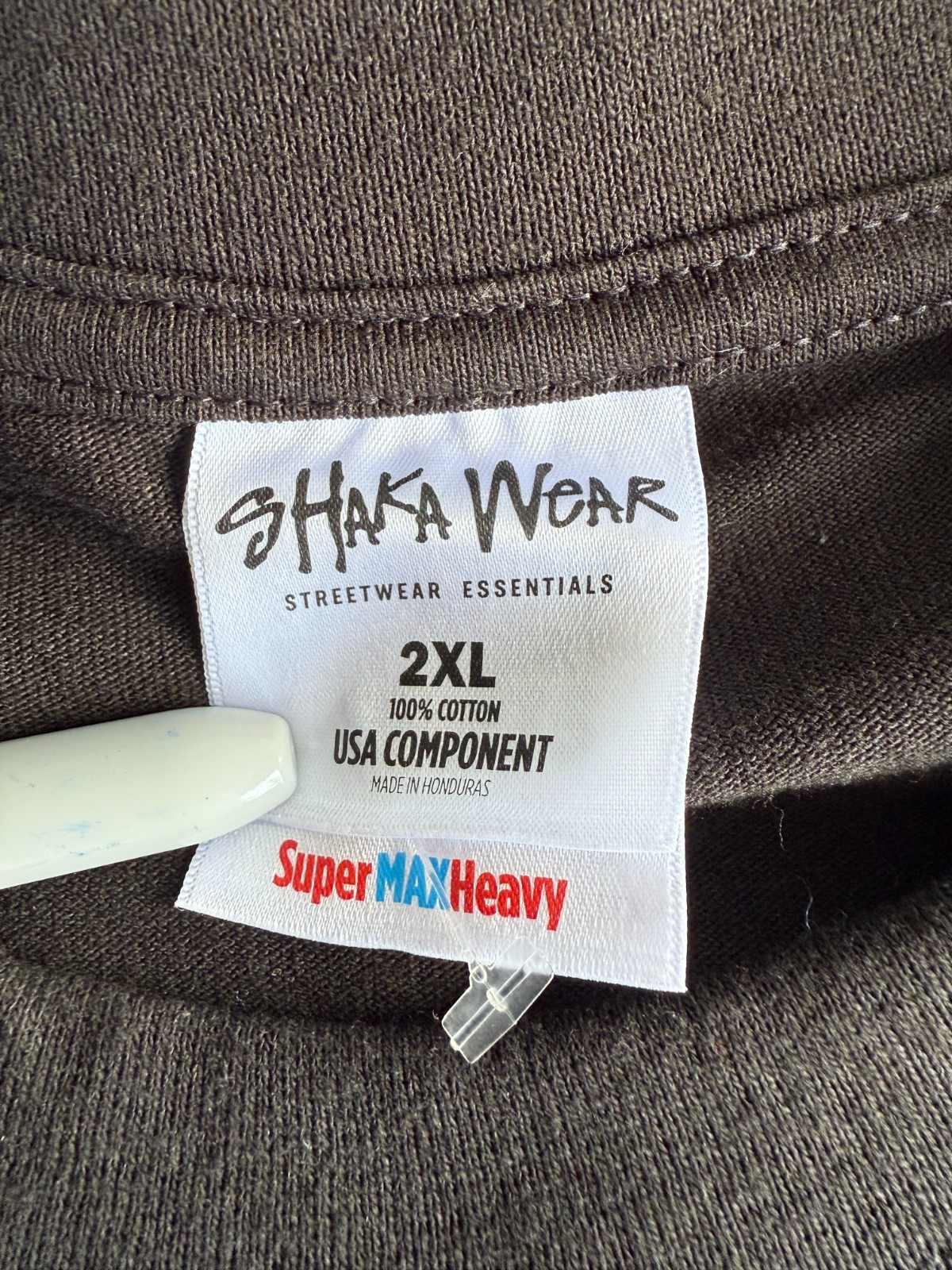 Shaka Wear Super Max Heavy Chicano Graphic T Shirt 2XL Black Lowrider Aztec Y2K gallery