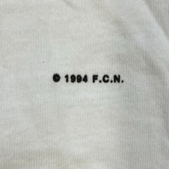Vintage 1994 The Tick Fox Interactive XL Double Sided White Promo T-Shirt