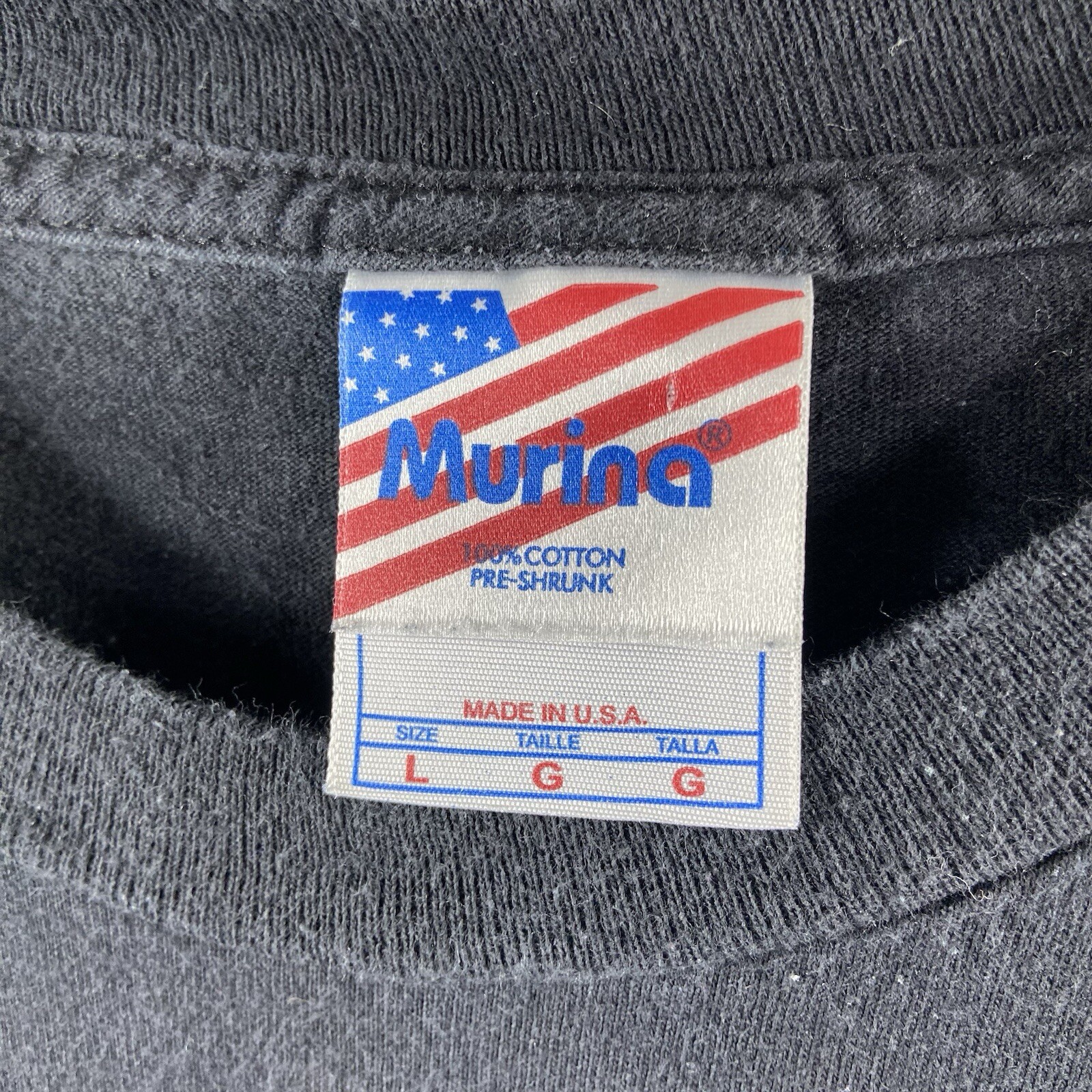 Vintage Murina T-Shirt men's Large Graphic USAF United States Air Force Cotton gallery