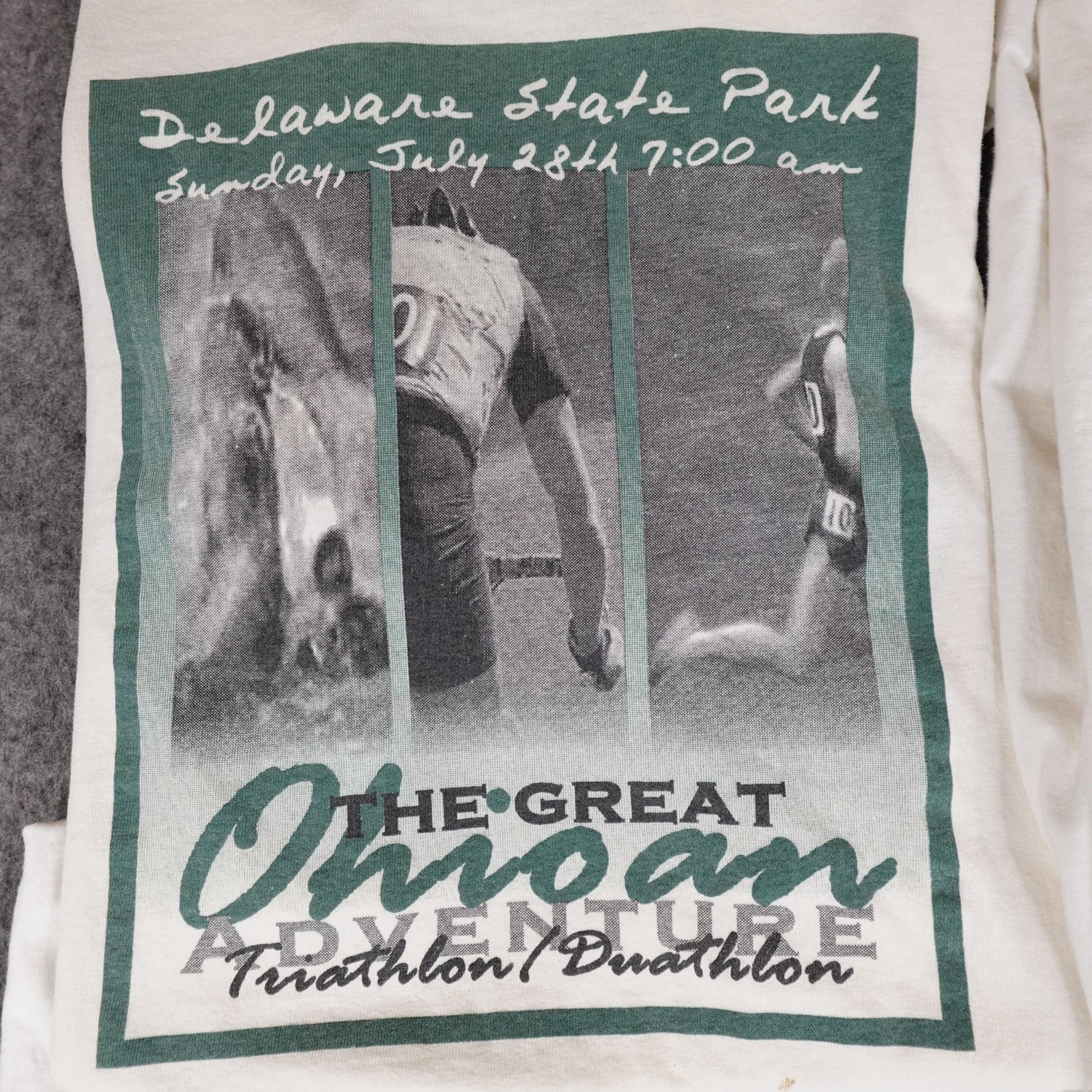 Vintage Triathlon Shirt Mens Large Lot of 4 Run Bike Cycling Ohio Duathlon 90s gallery