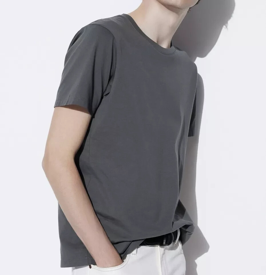 Uniqlo SUPIMA Cotton T-Shirt Unisex 11 Colors Size XS - 4XL 475357 gallery
