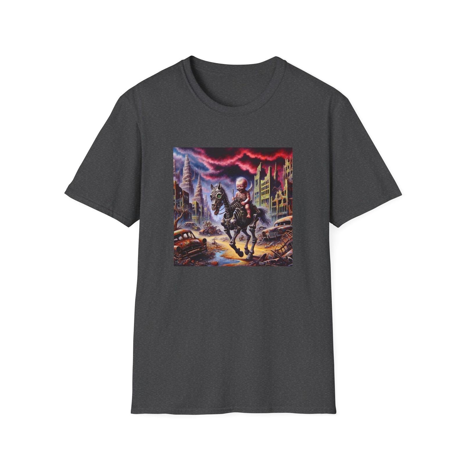 Zombie Baby T-Shirt, Post Apocalyptic Unisex Tee, Scary Horror Shirt, Halloween gallery