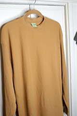 NEW Men City Lab 2XL Solid Heavy Duty Thermal Tee Mustard Yellow Long Sleeve