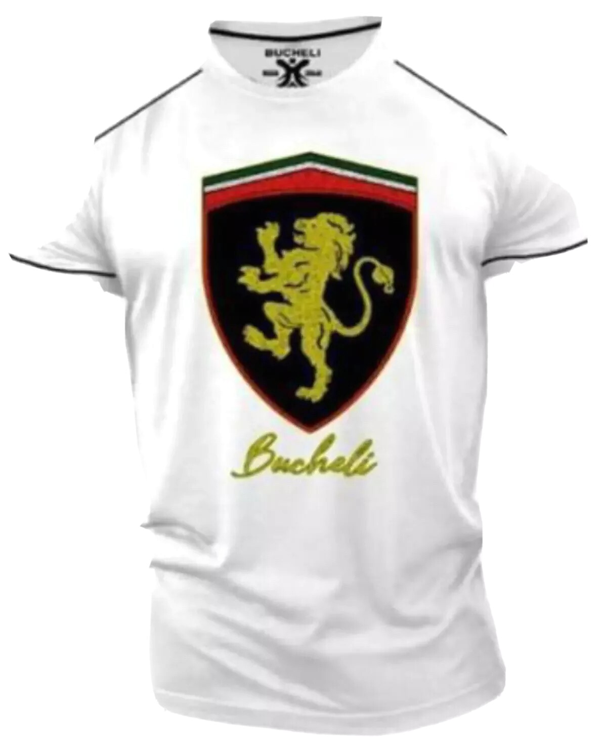 Men's Cotton T Shirt,Italian Style,Slim Fit,Stretch L XL..A15.A gallery