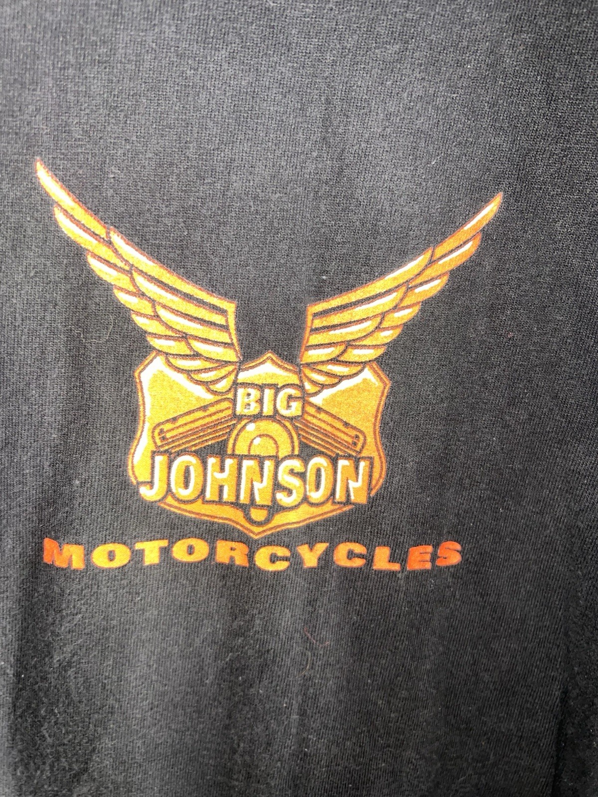 Vtg 1998 Big Johnson Motorcycles The Bi*ch Fell Off T-Shirt Size XXL 2XL MEN gallery