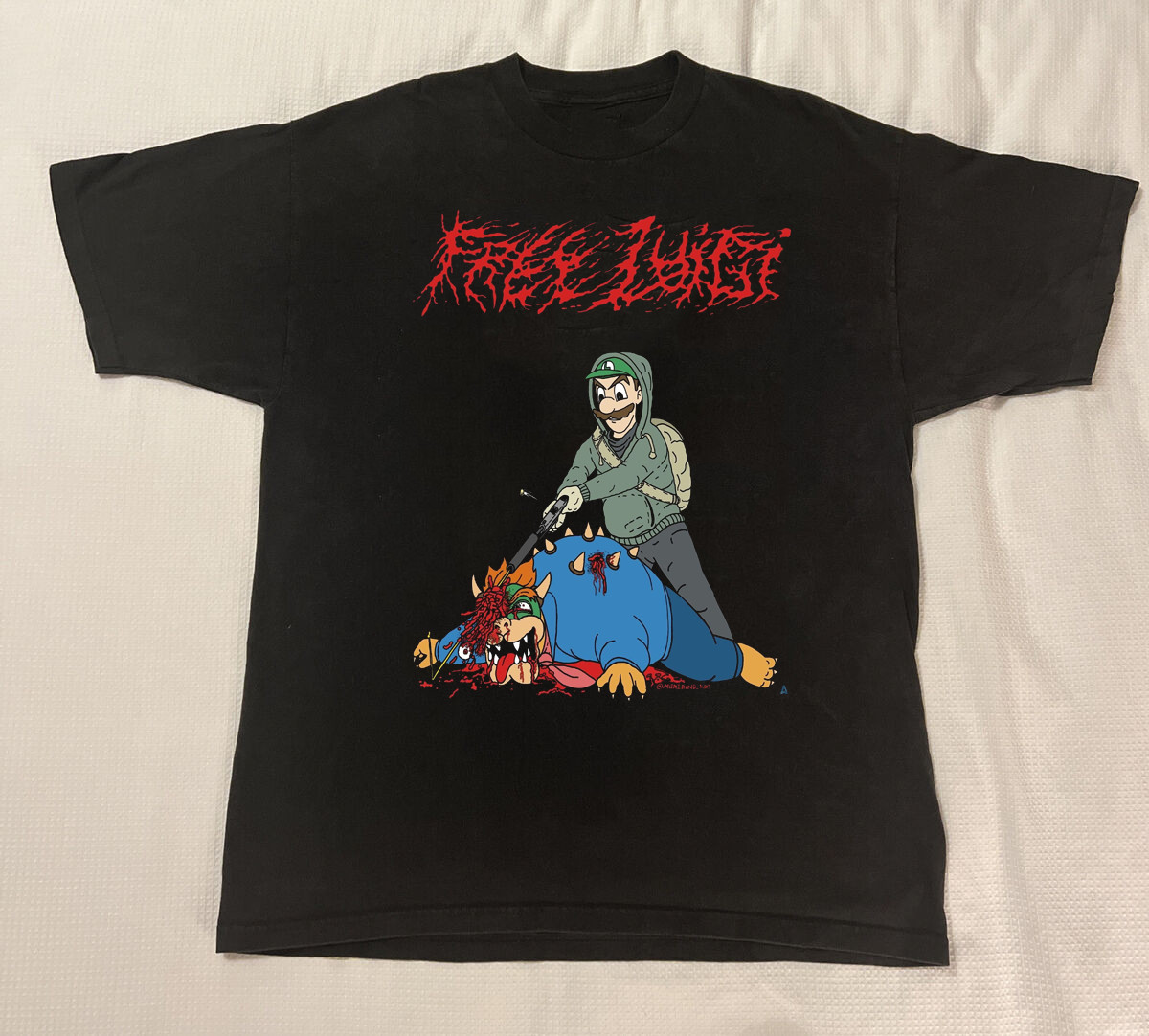 Free Luigi Mangione Sanguisugabogg Gift For Fan Cotton T Shirt S-5XL BT820 gallery