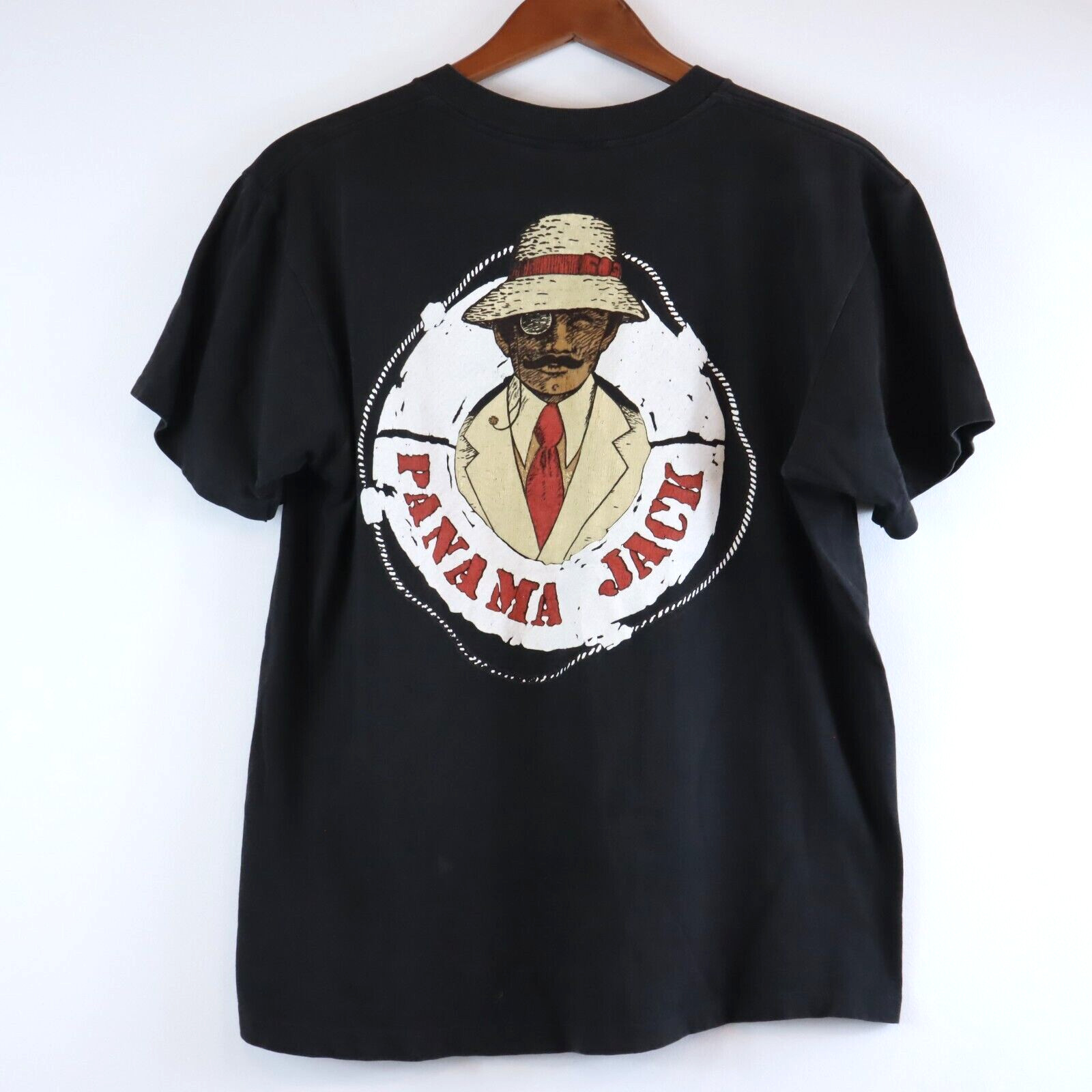 Vintage Panama Jack Sunscreen Lotion Hilton Head Island Promo Shirt 80s Large gallery