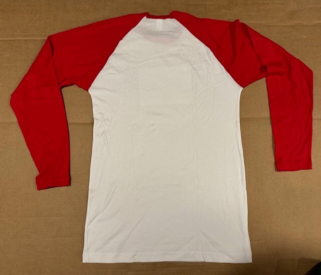 MARIAH CAREY Glitter PROMO TShirt LONG SLEEVE VARSITY UNWORN VINTAGE RARE XLARGE gallery