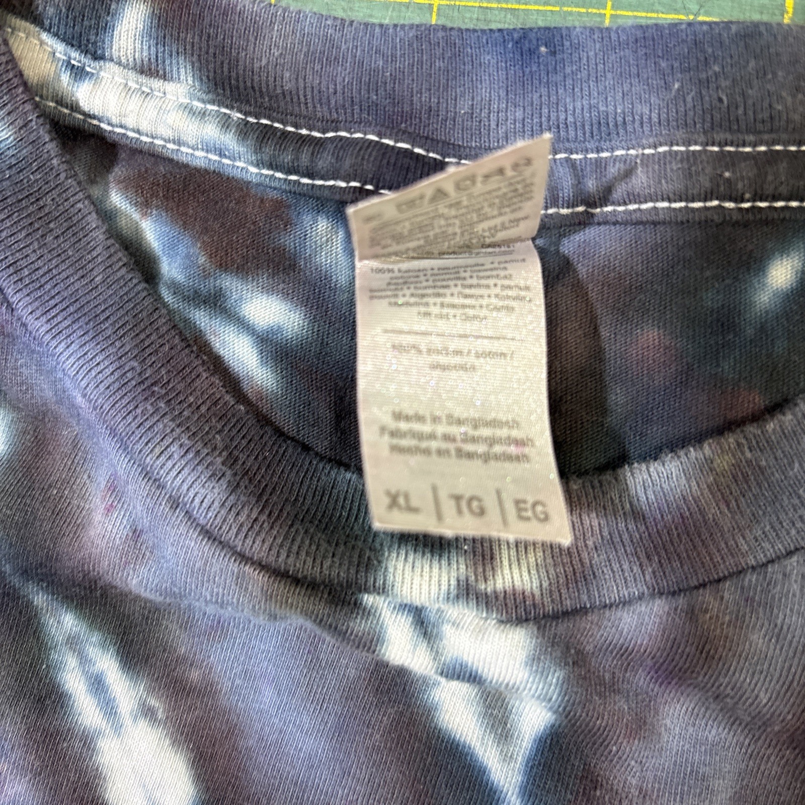 Jerry Garcia Tie Dye T Shirt Grateful Dead XL Gildan Hammer gallery