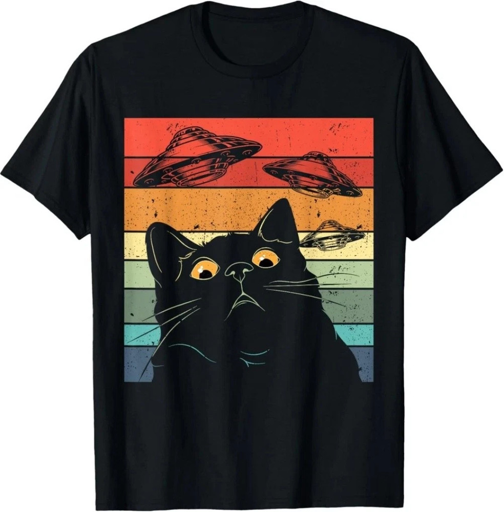 Funny Cat Tee Galaxy Cat Shirt