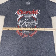 Chevorlet “ Built For Speed” T-Shirt Mens Size Large Gray GM Officially Licensed