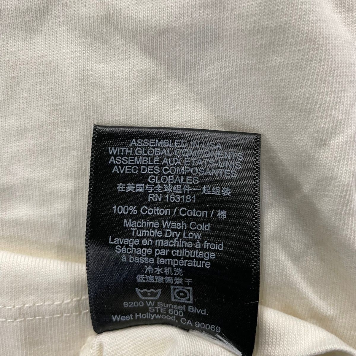 RHUDE Cote D' Azur Graphic Tee Men's Size M VTG White gallery