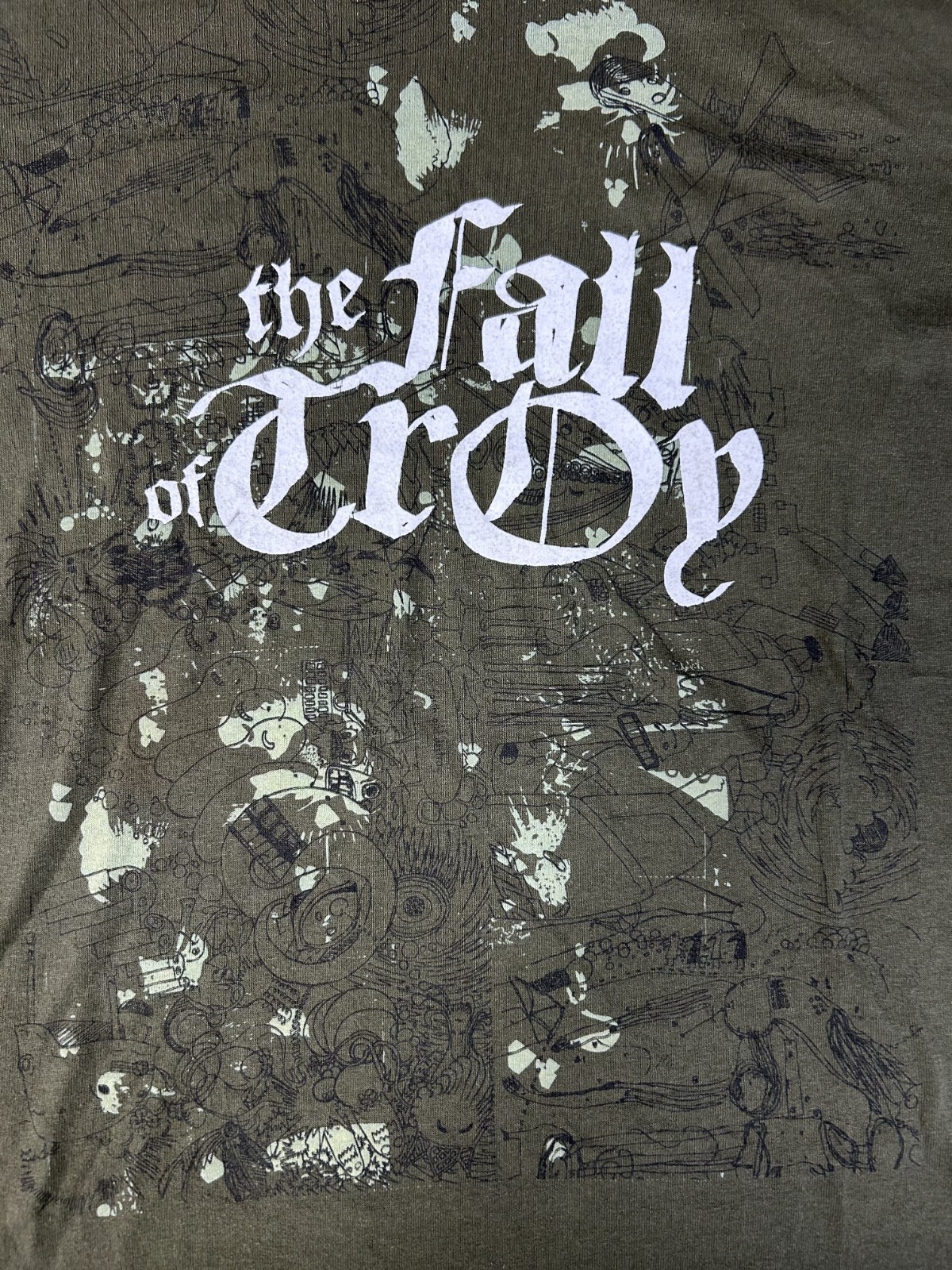 Vintage Rothco Made in USA The Fall of Troy Math Rock Tee Size L gallery