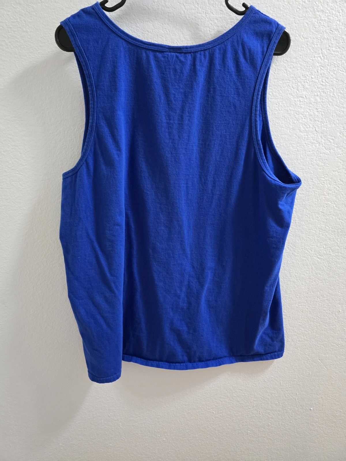 Ben Drankin Blue Ben Franklin Tank Top XL Patriotic 4th of July Drinking Shirt gallery
