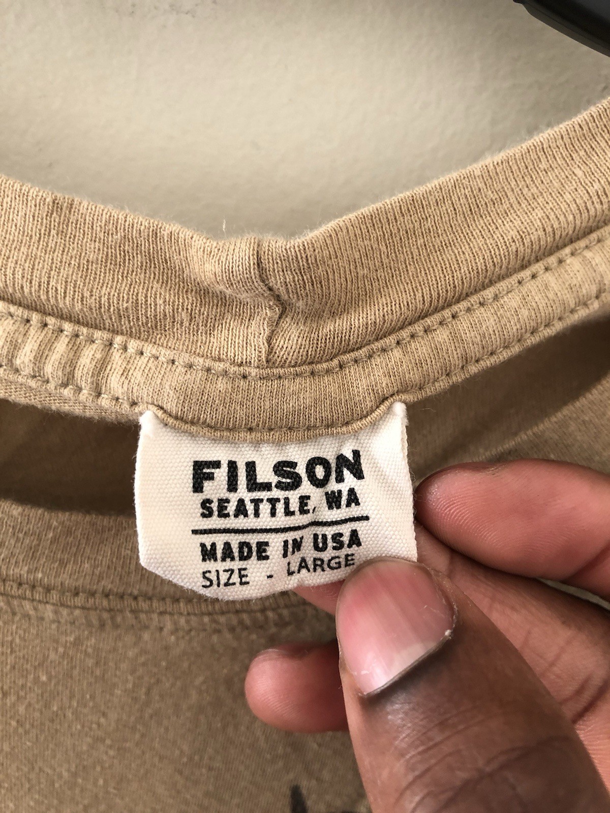 Filson Outfitter Labrador Graphic Shirt Size Large Classic Outdoors USA gallery