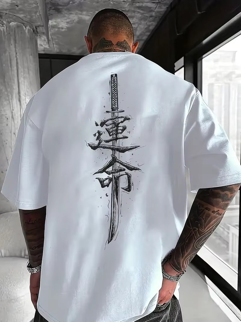 Japanese Warrior Graphic Tee for Men gallery