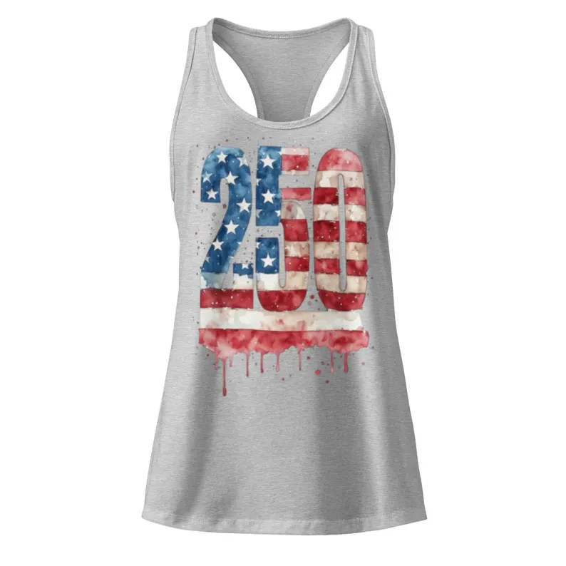 Patriotic Watercolor Tank Top gallery