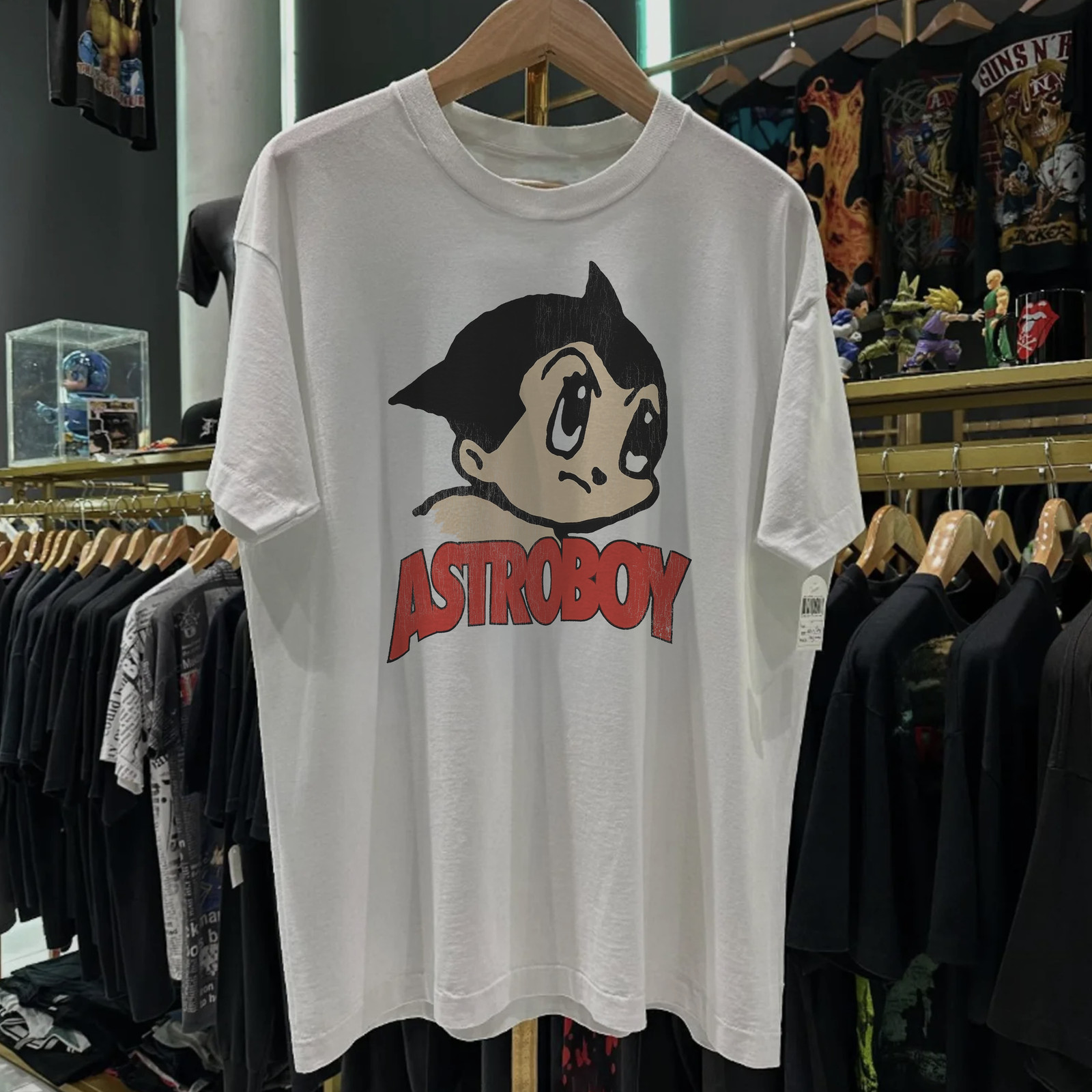90S Astro Boy Aged T-Shirt White M gallery