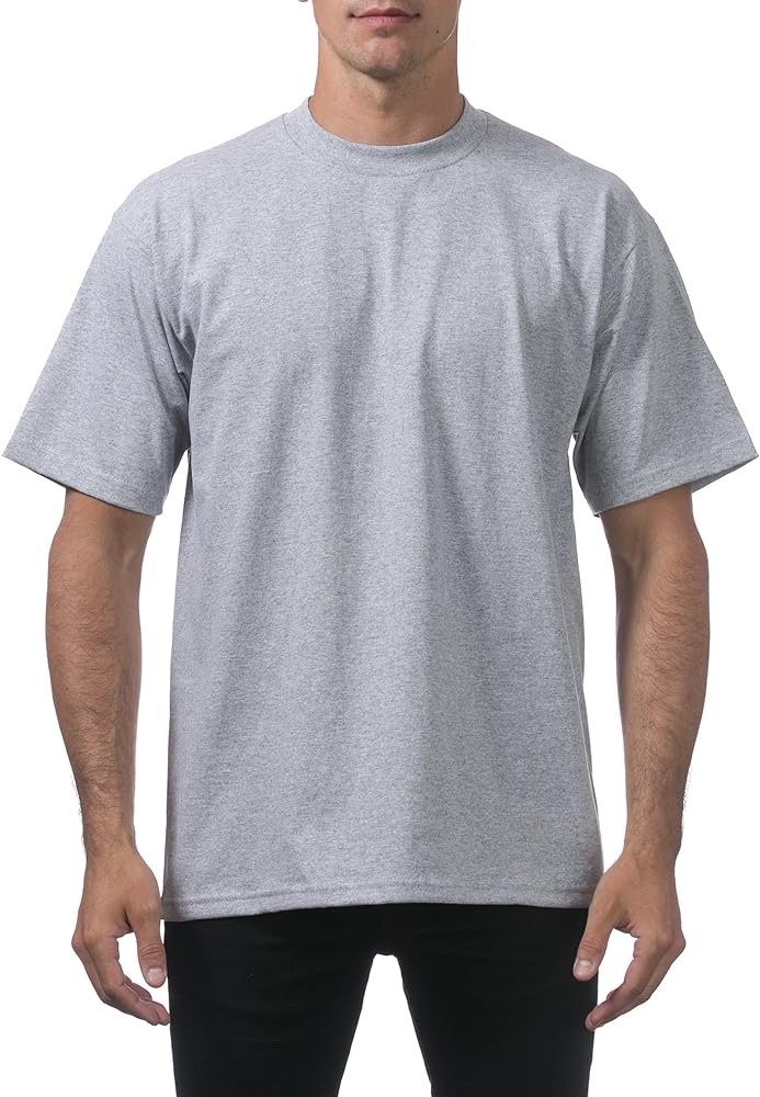3 PACK PRO CLUB HEAVYWEIGHT T SHIRT SHORT SLEEVES 100% COTTON gallery