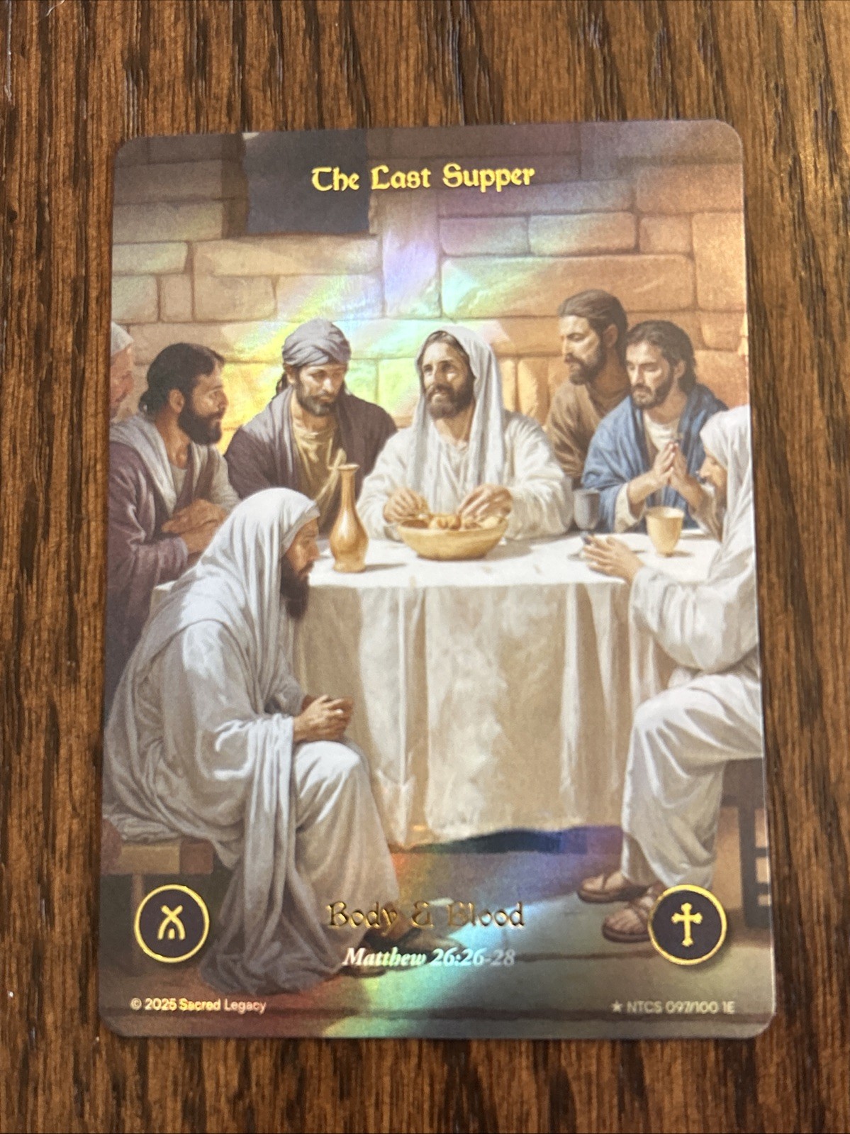 2025 Sacred Legacy The Last Supper Full Art ✝️ #97/100