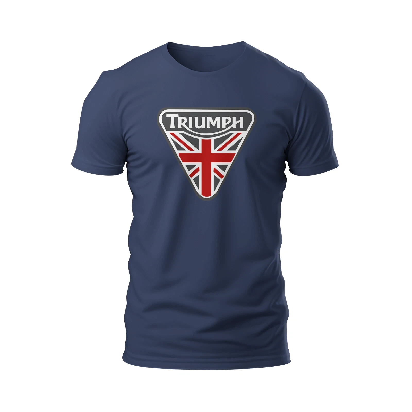RARE Triumph Motorcycles Logo Funny T Shirt MADE IN USA gallery