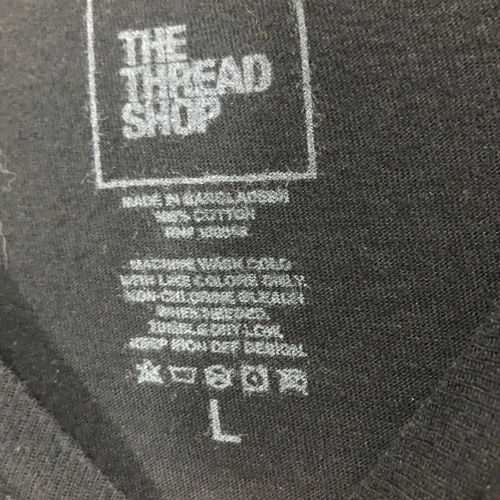 The Thread Shop Lil Nas X Graphic Print Black Cotton T-Shirt - Size L gallery