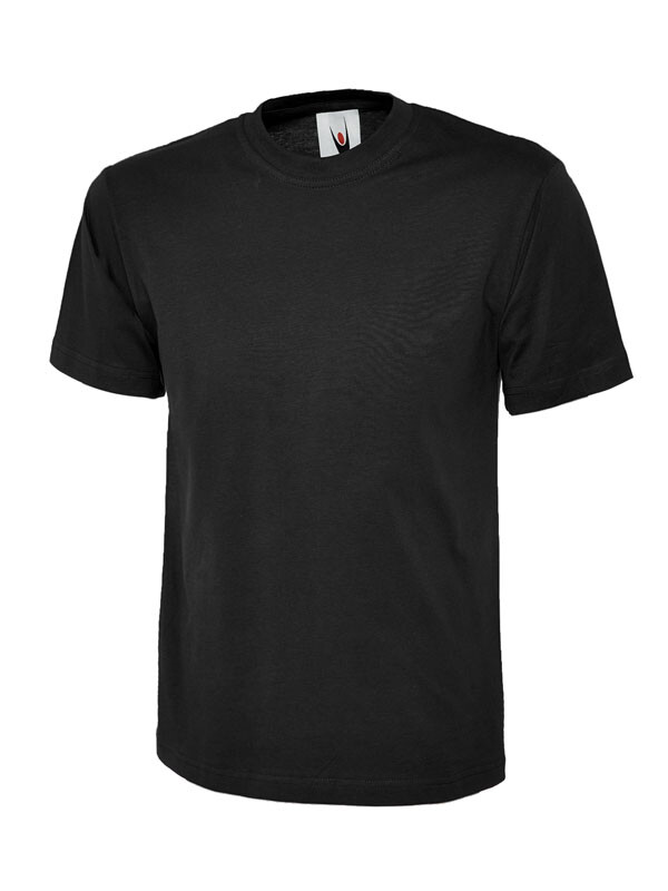 Personalised Embroidered Uneek LC-UC301 Unisex Classic T-shirt Your Text Tee Top