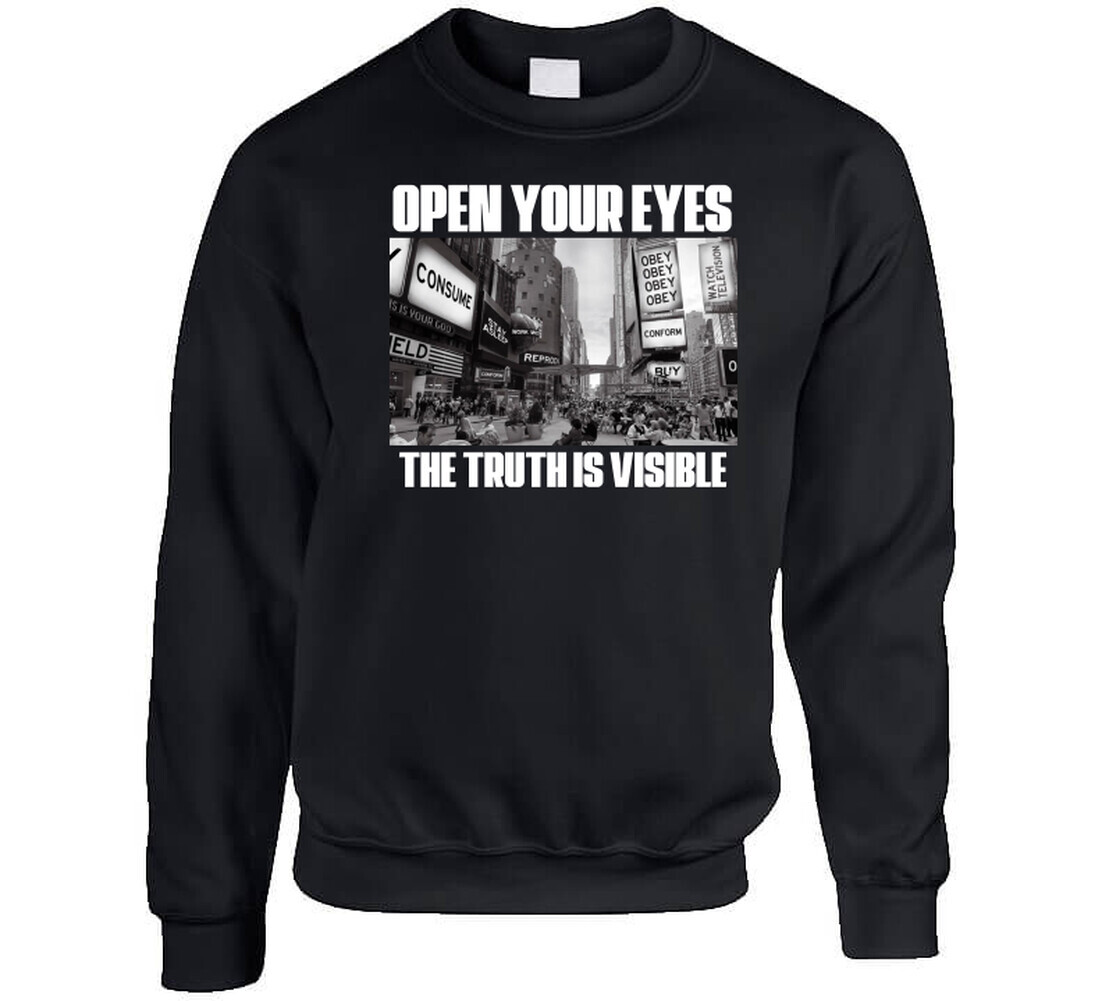 Open Your Eyes The Truth Is Visible They Live Roddy Piper Fan T Shirt gallery