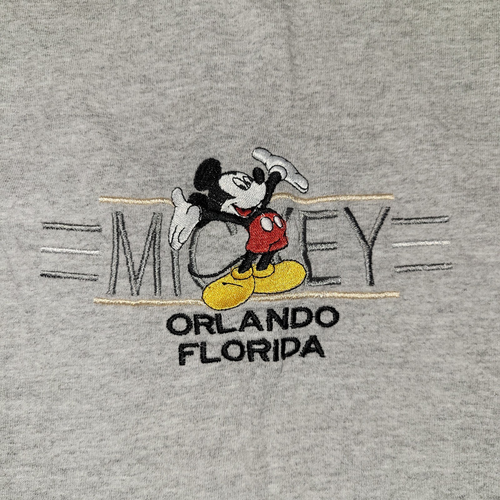 Jerry Leigh Mickey Mouse Orlando Florida T-Shirt Men's Size XL Gray gallery