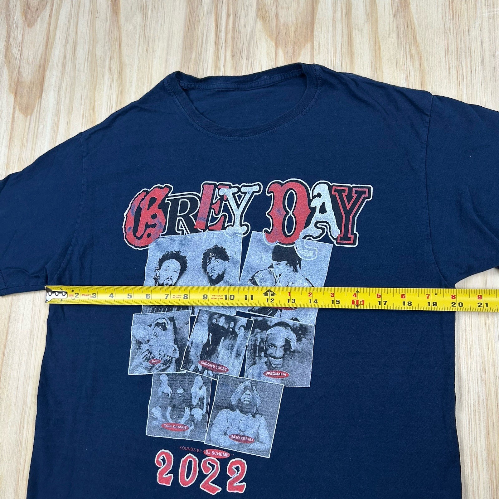 $uicideboy$ Grey Day G59 2022 Tour T-Shirt Official Merch Men’s M Blue gallery