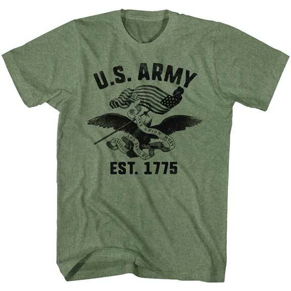 Pre-Sell U.S. Army USA United States Army Licensed Adult T-shirt gallery