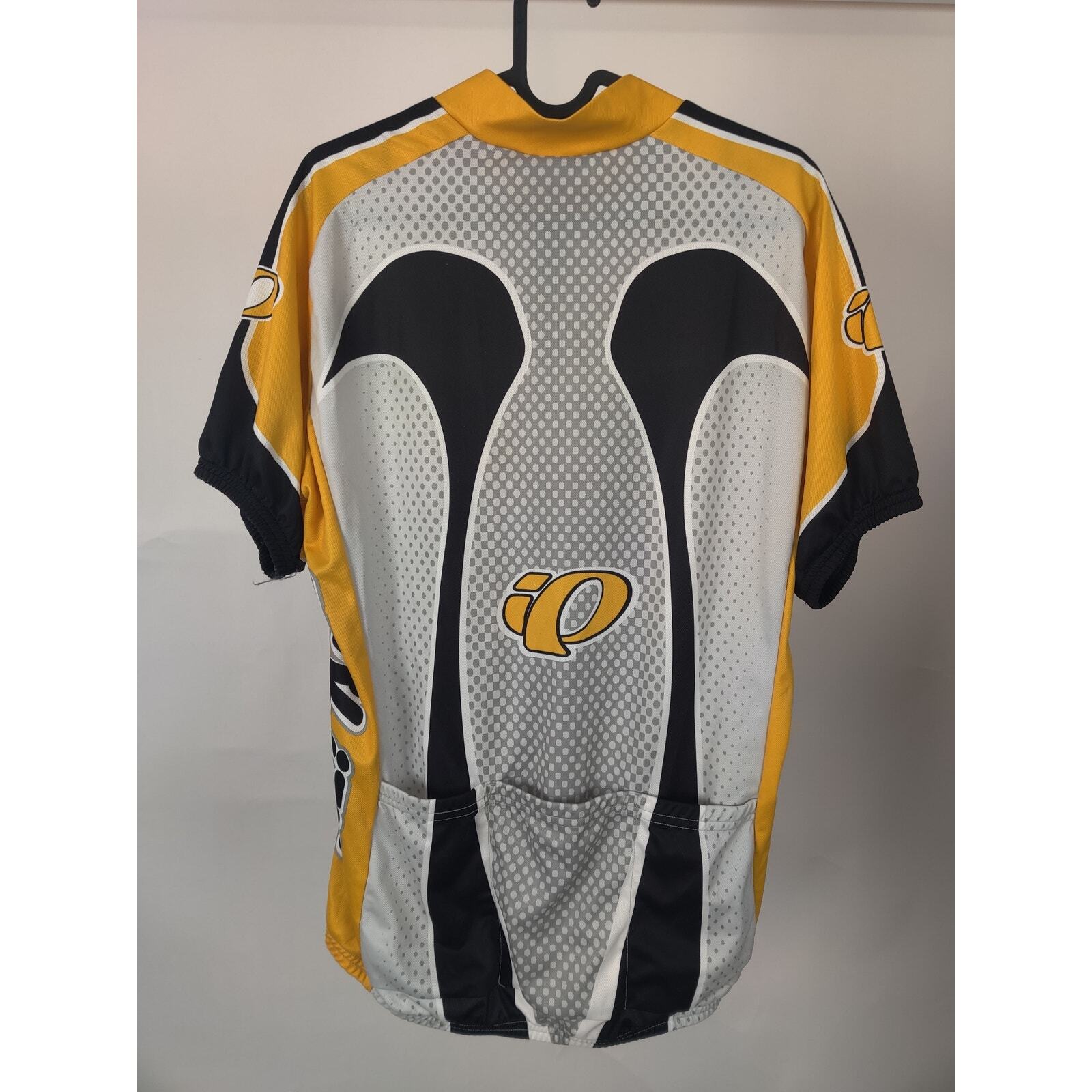 (V) Pearl Izumi Men cycling jersey sport lightweight sz L Made in USA gallery