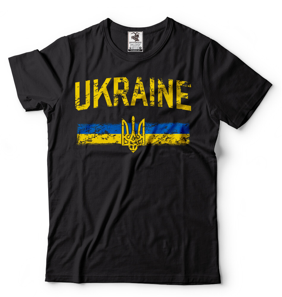 Support Ukraine T-shirt Ukraine Flag Logo Shirt Trident Tryzub Tee shirt gallery