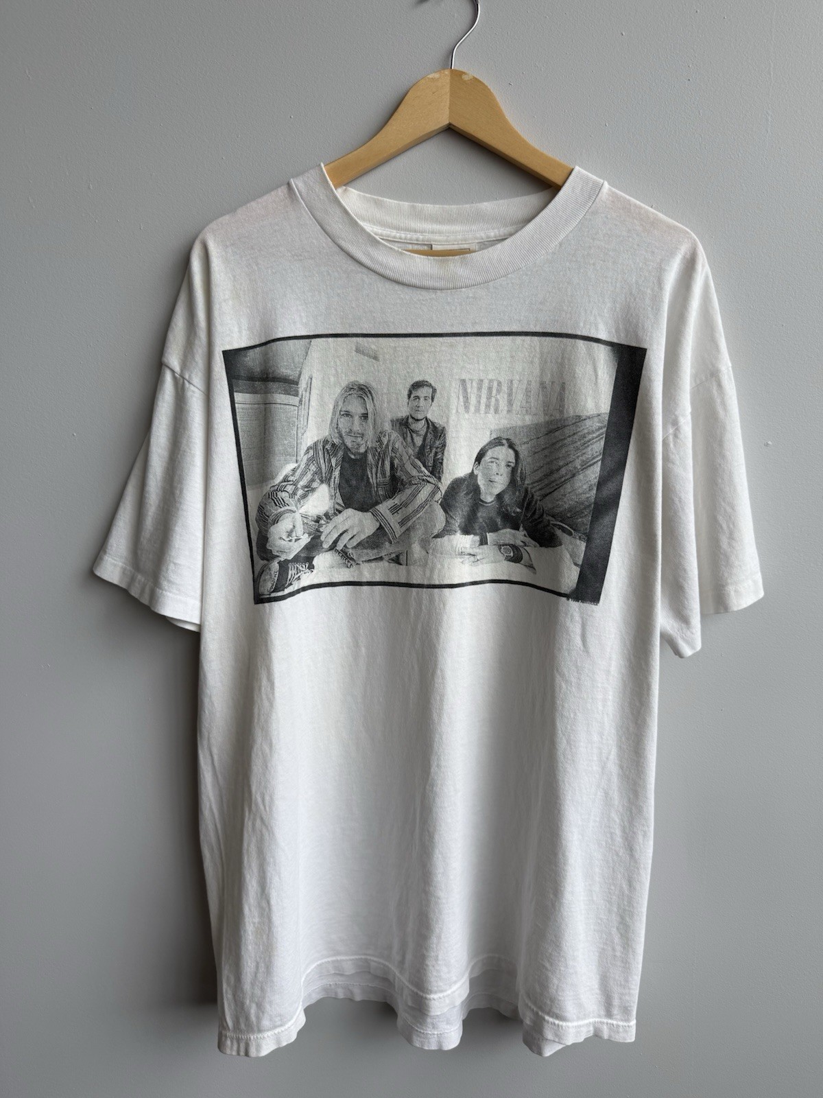Original Vintage 1996 Nirvana Kurt Cobain Licensed Shirt gallery