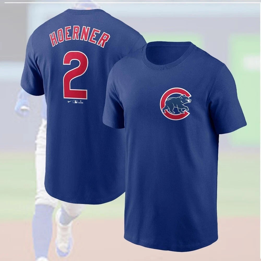 HOT! Nico #12 Hoerner Baseball Team Name & Number Player Gift For Fans gallery