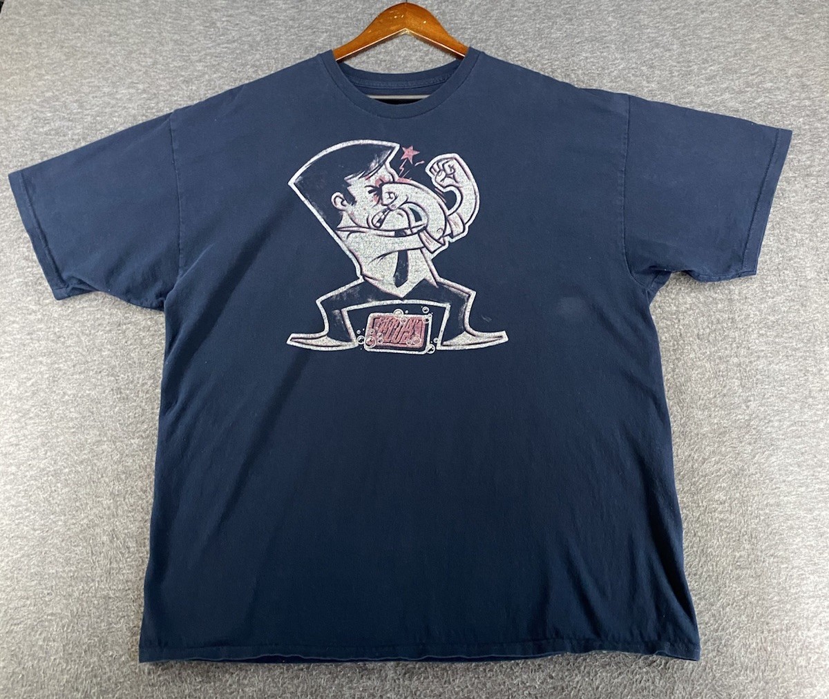 Tee Fury Fight Club Notre Dame Style Soap Face Punch T Shirt Mens 2XL See Pics gallery