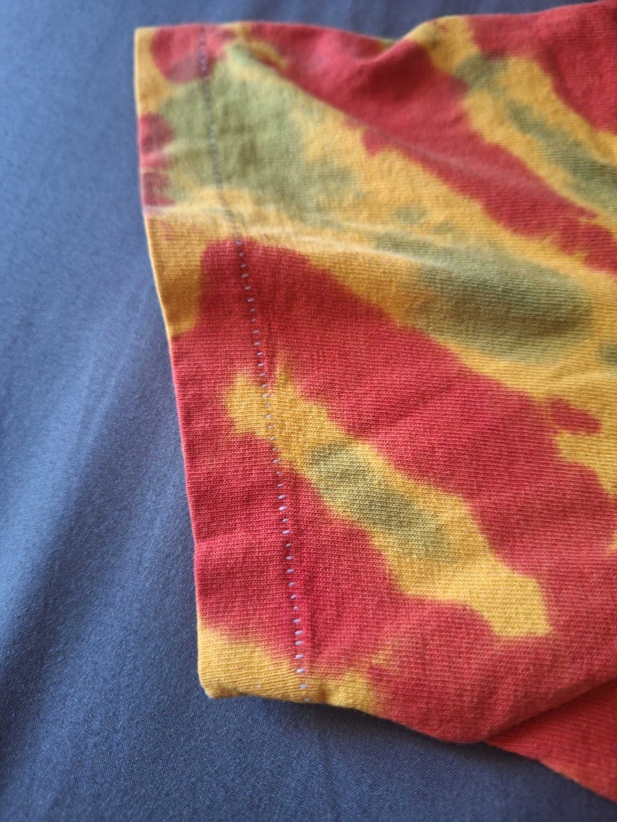 Vintage Grateful Dread Bob Marley T-Shirt Sz L Tie Dye Band Music RARE 89’ gallery