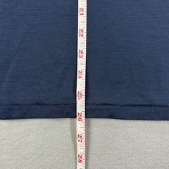Peter Millar Excursionist Flex Performance Merino Tee Mens Medium Navy Blue Crew