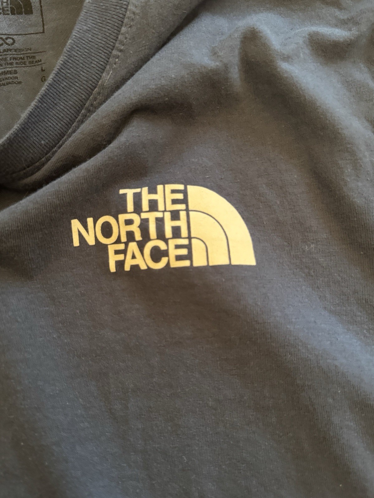 The North Face Short Sleeve Tshirt Never Worn Blue And Black. gallery