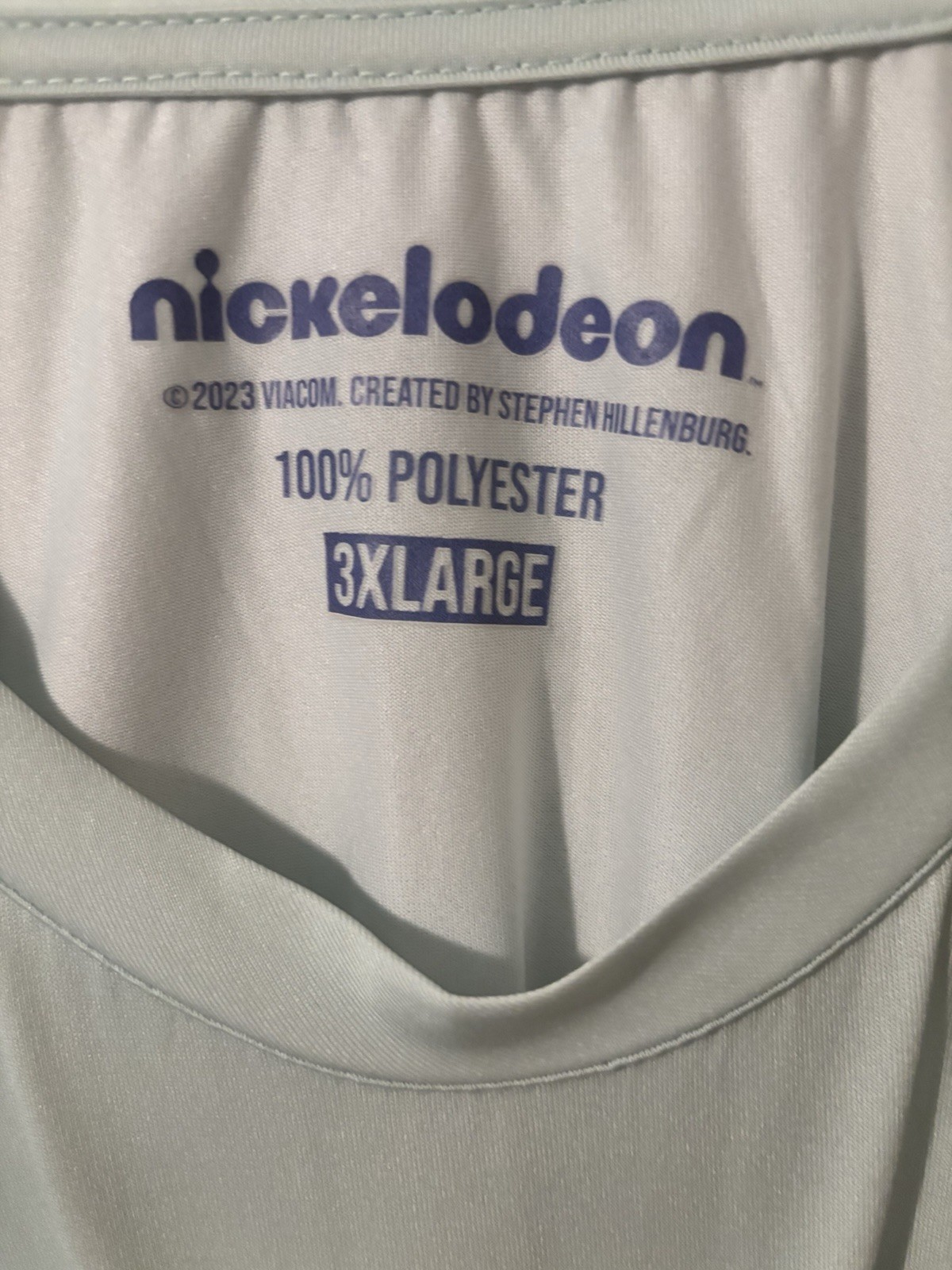 Men's 3X Squidward Pattern Nickelodeon T-Shirt Short-Sleeve gallery