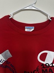 Vintage 90s Champion Ref Long Sleeve T-shirt Spellout Logo XL
