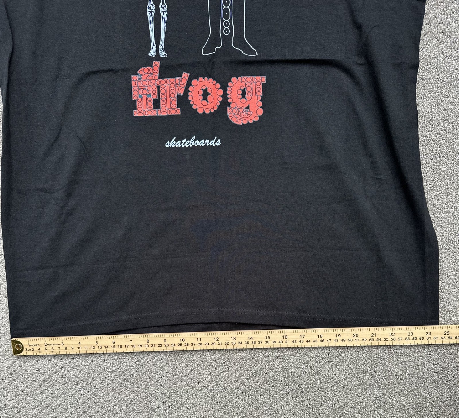 FROG Skateboards Vector Worlds Graphic Mens Tee Size XL Black New Without Tags gallery