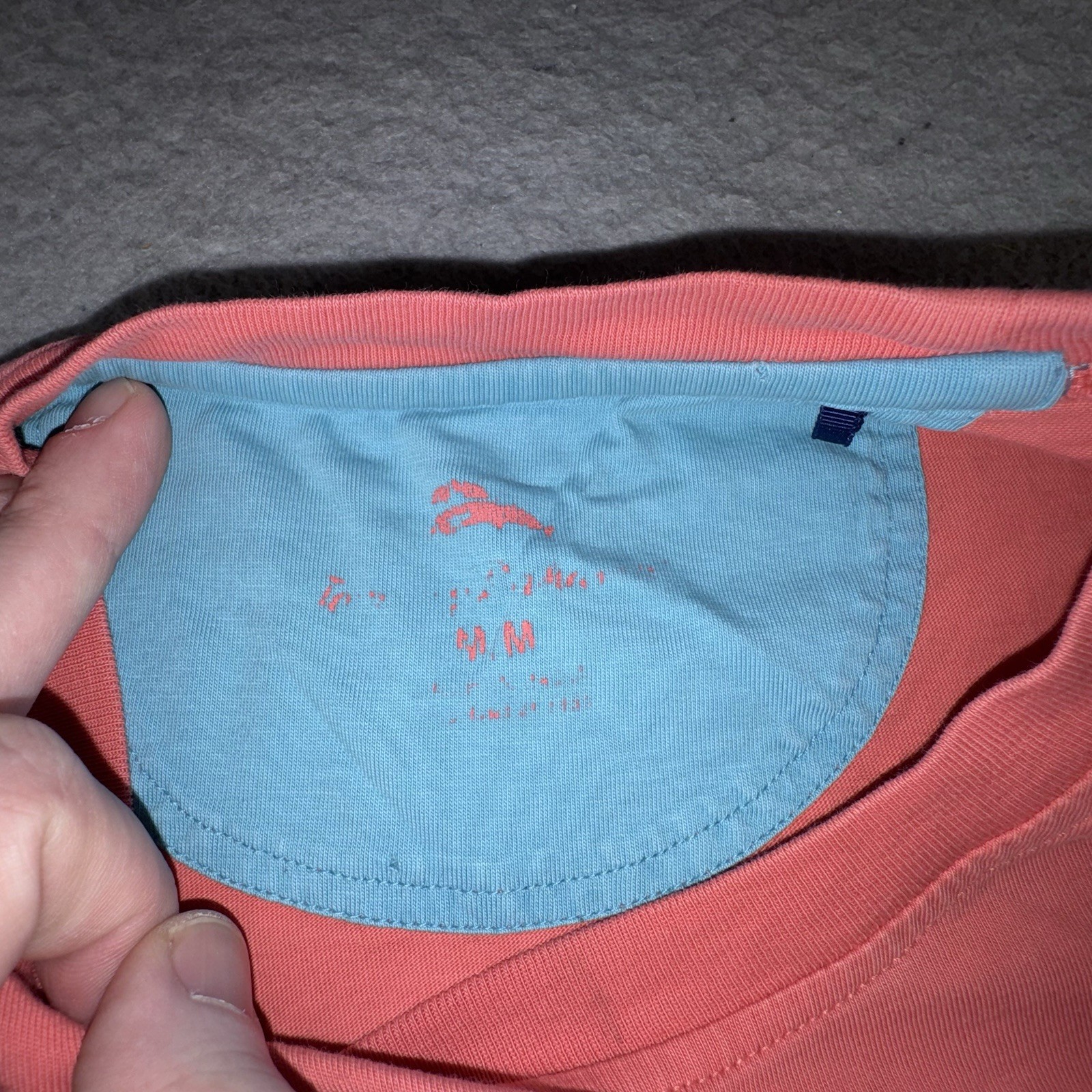 Tommy Bahama T Shirt Mens Medium Coral Embroidered Logo Tee Swordfish Crewneck gallery