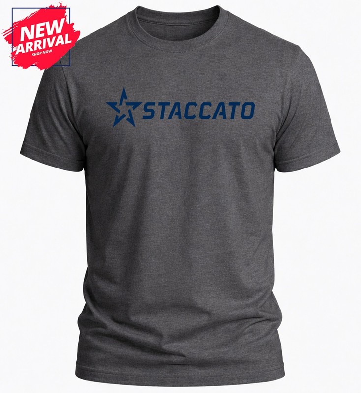 Staccato Guns Firearms Logo Heavy Cotton T-Shirt – USA Size