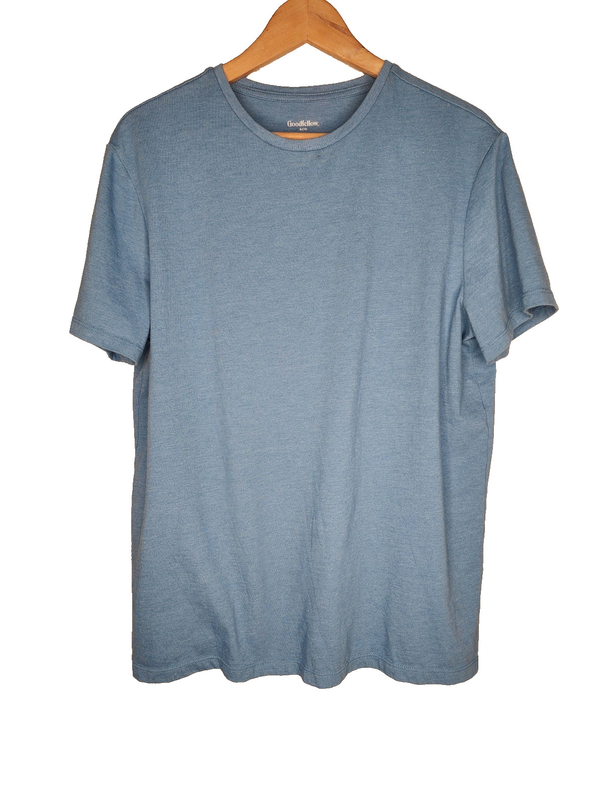 Goodfellow & Co Blue Every Wear Tee Size L