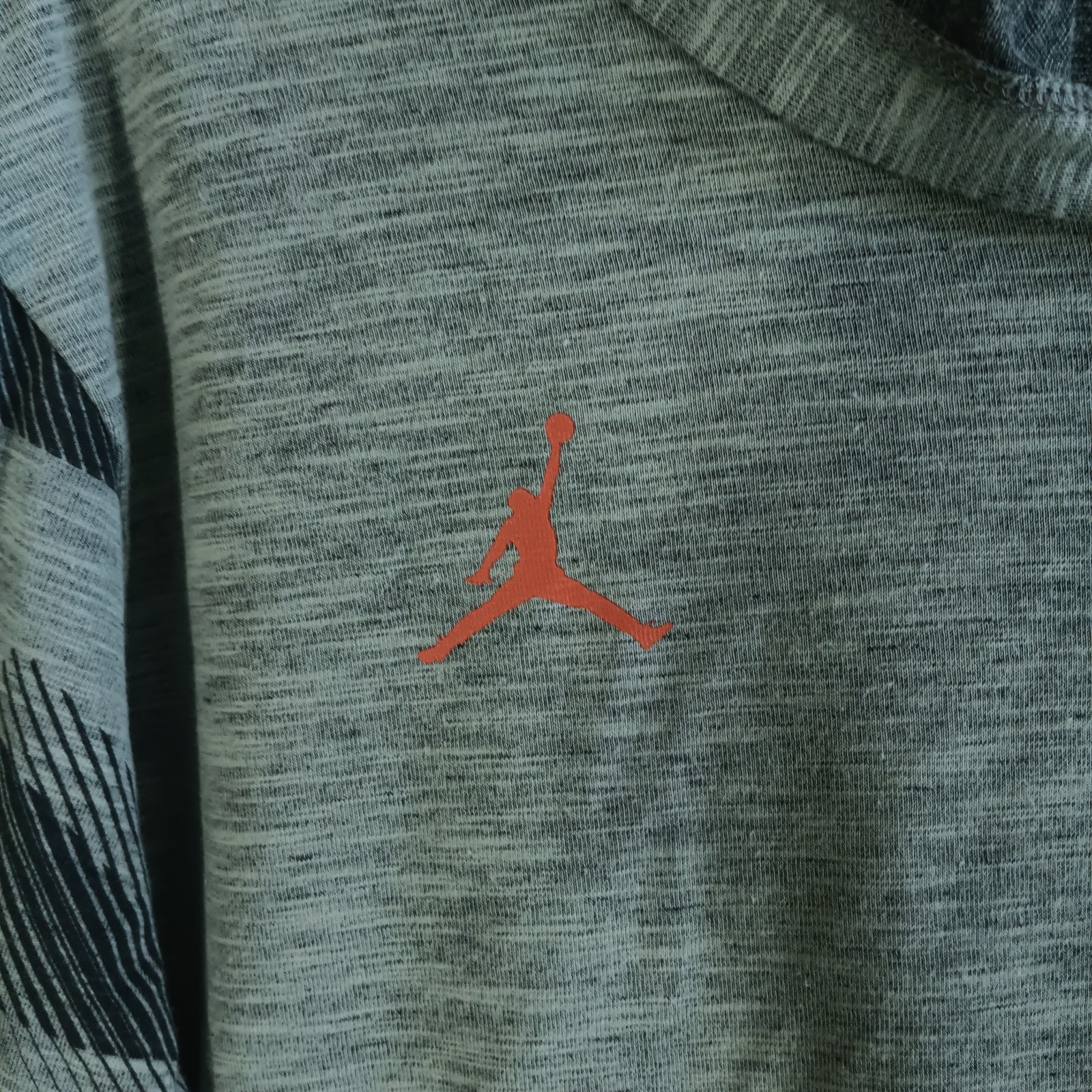 Nike Tee University of Florida Jumpman Air Jordan Mens XL Gray LongSleeve Hooded gallery